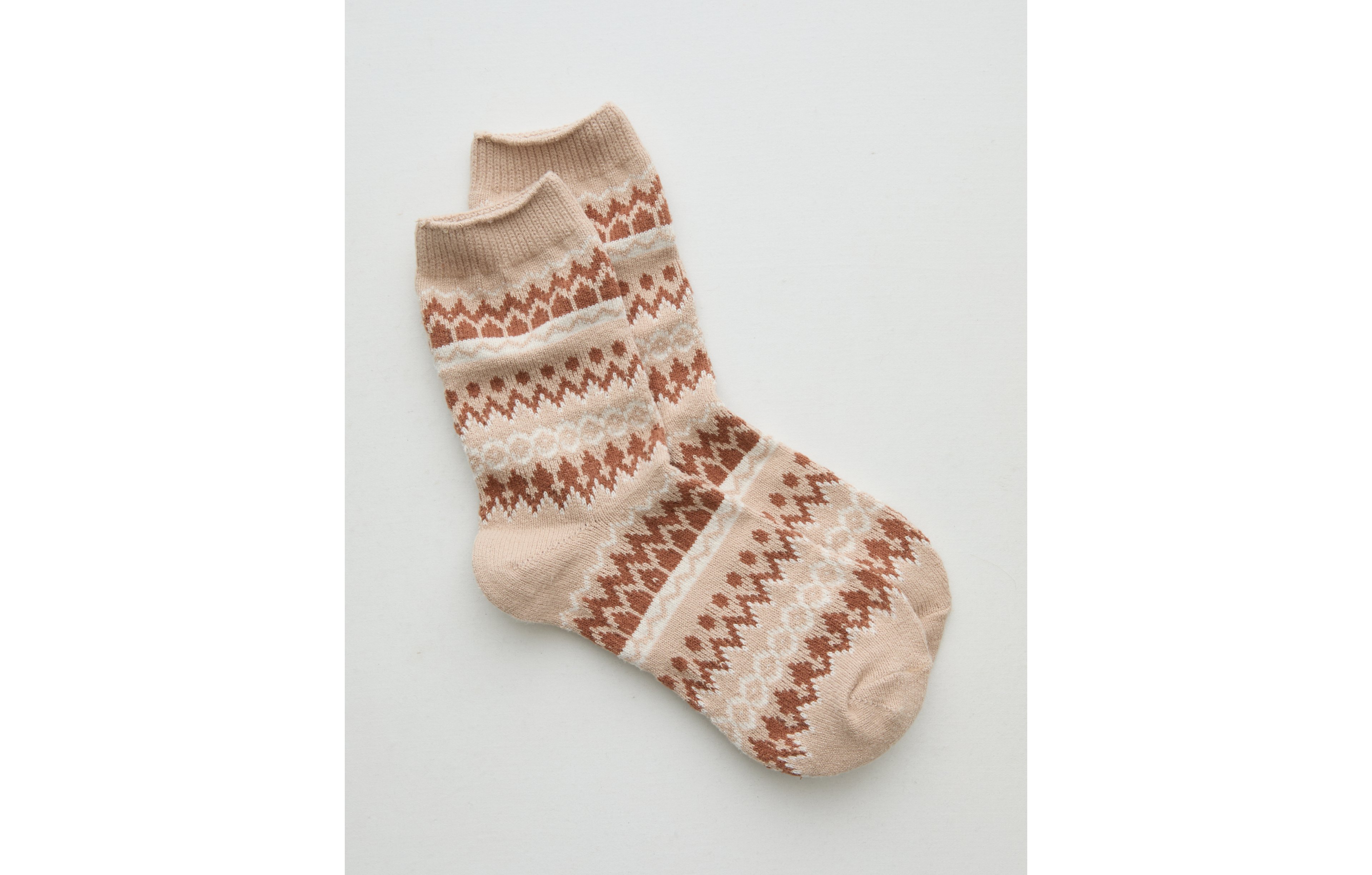 Aerie Fairisle Crew Socks