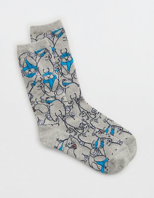 Aerie Graphic Crew Socks