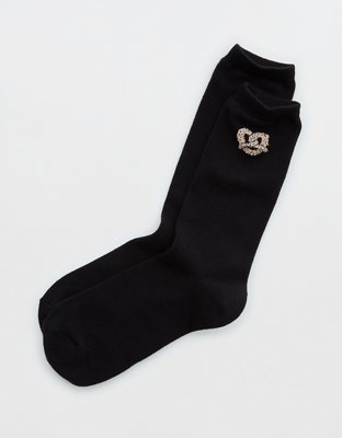 Aerie Graphic Crew Socks