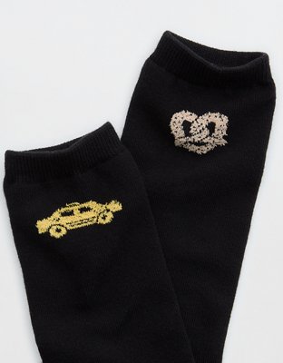 Aerie Graphic Crew Socks