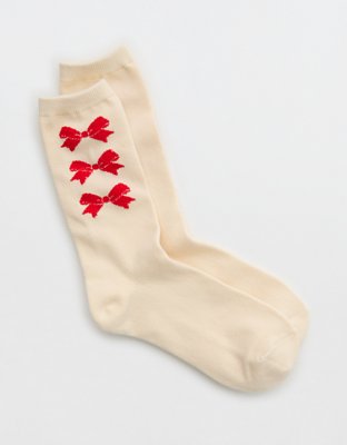 Aerie Graphic Crew Socks