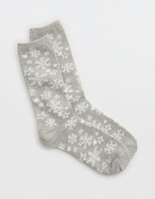 Aerie Graphic Crew Socks