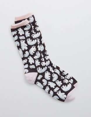 Aerie Graphic Crew Socks