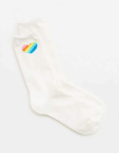 Aerie Real Soft® Graphic Crew Socks