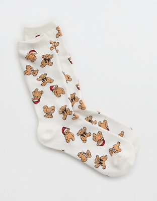 Aerie Graphic Crew Socks