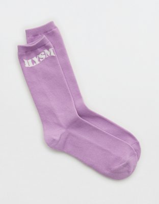 Aerie Graphic Crew Socks