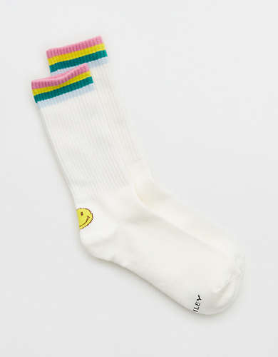 Aerie Smiley® Crew Socks