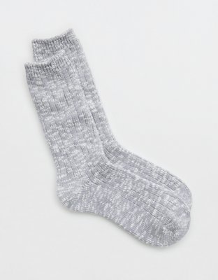 Aerie Ribbed Crew Socks