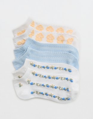 Aerie Ankle Sock 3-Pack