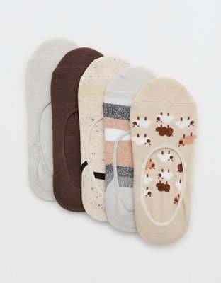 Aerie No Show Sock 5-Pack