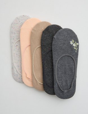 Aerie No Show Sock 5-Pack