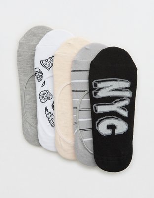 Aerie No Show Sock 5-Pack