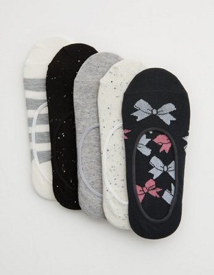 Aerie No Show Sock 5-Pack