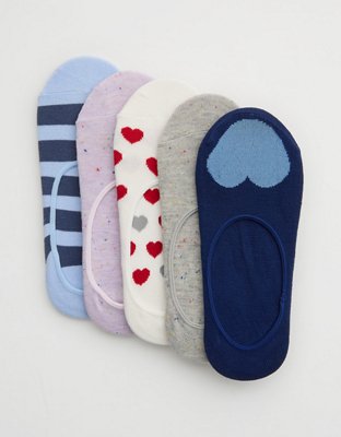 Aerie No Show Sock 5-Pack