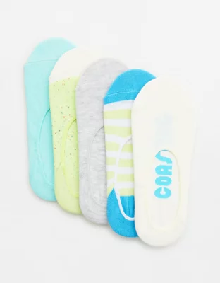 Aerie No Show Sock 5-Pack