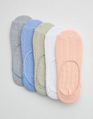 Aerie No Show Sock 5-Pack
