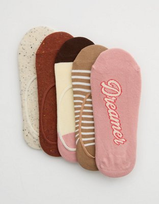 Aerie No Show Sock 5-Pack