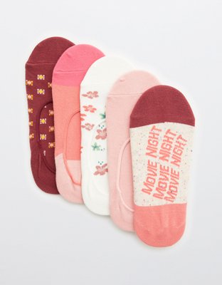 Aerie No Show Sock 5-Pack