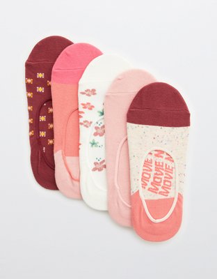 Aerie No Show Sock 5-Pack