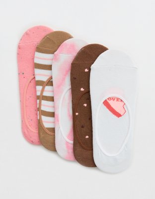 Aerie No Show Sock 5-Pack