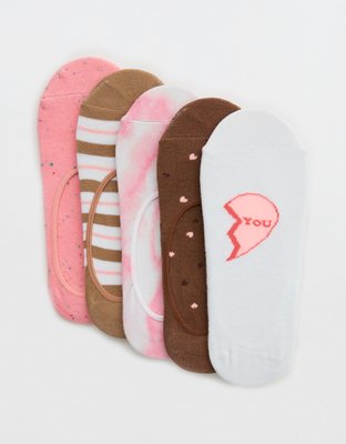 Aerie No Show Sock 5-Pack