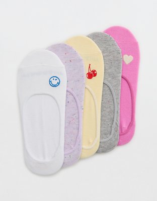 Aerie No Show Sock 5-Pack