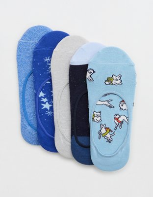 Aerie No Show Sock 5-Pack