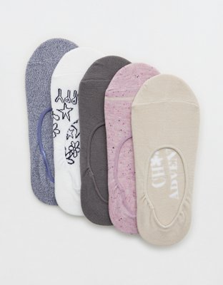 Aerie No Show Sock 5-Pack