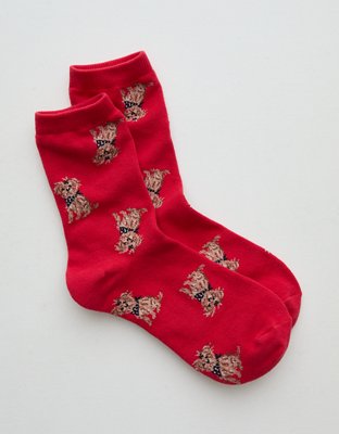 Aerie Cotton Crew Socks