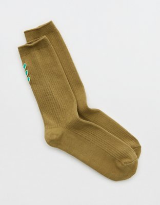 Aerie Calf Icon Crew Socks