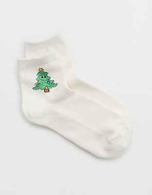 Aerie Calcetines con icono que llegan al tobillo para botas