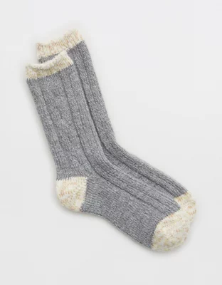 Aerie Colorblock Crew Socks