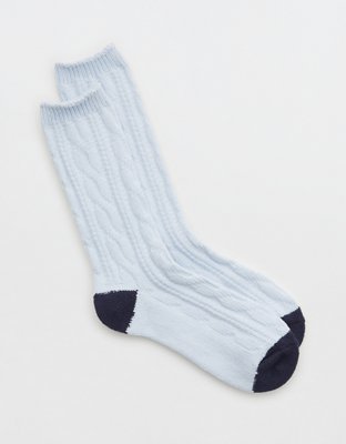Aerie Cable Crew Socks