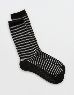 Aerie Plaited Crew Socks