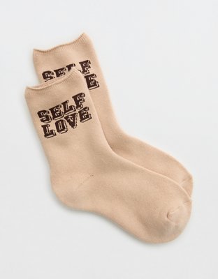 Aerie Terry Crew Socks