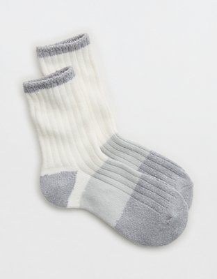 Aerie Colorblock Marled Crew Socks