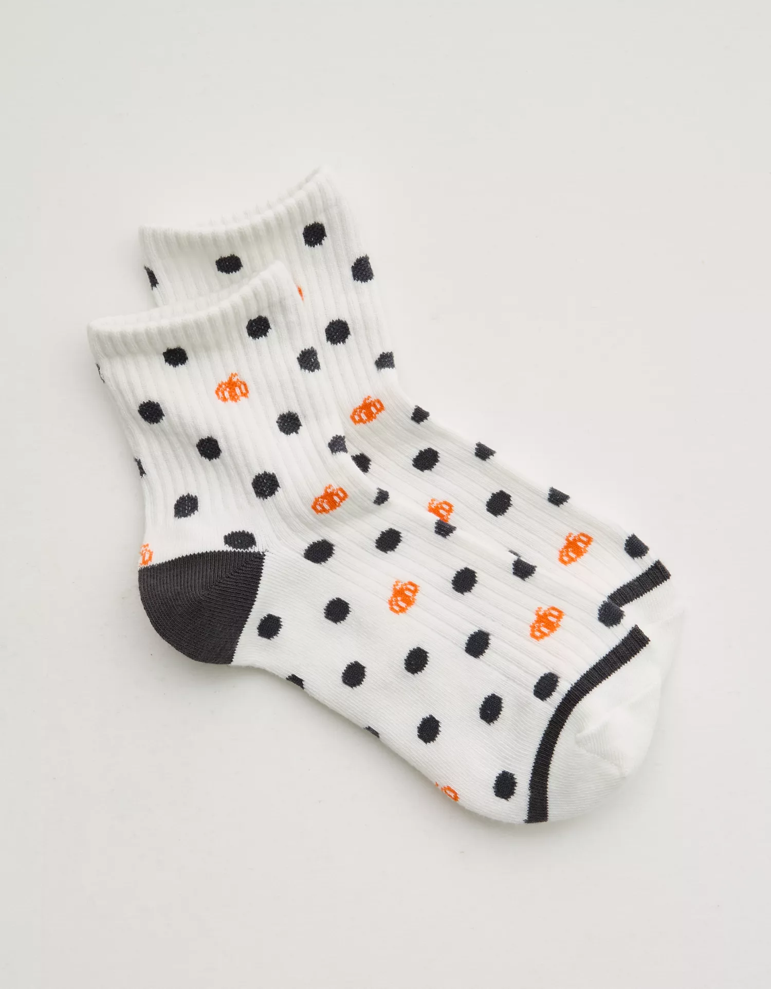 Aerie Ribbed Cotton Quarter Socks - thumbnail 3