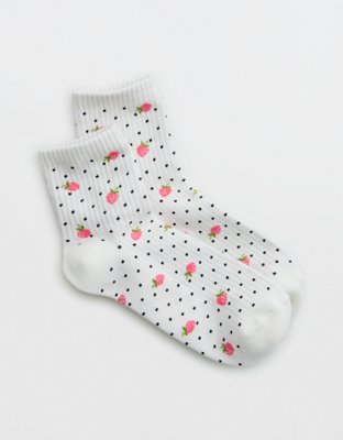Aerie Ribbed Cotton Bobby Socks