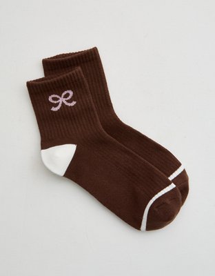 Aerie Ribbed Cotton Bobby Socks