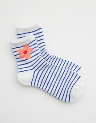 Aerie Ribbed Cotton Bobby Socks