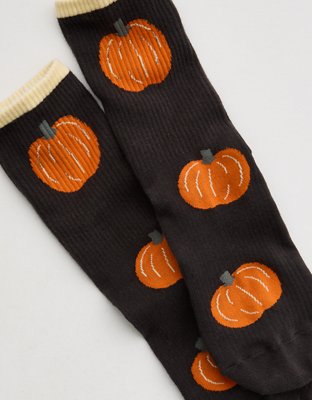 Aerie Ribbed Cotton Crew Socks