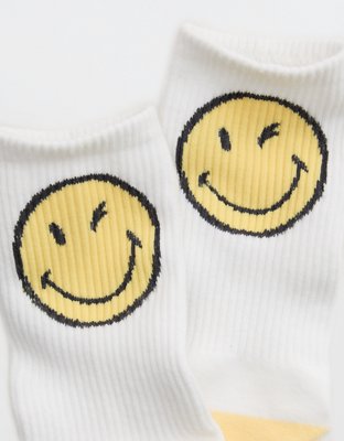 Aerie Ribbed Cotton Crew Socks