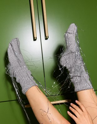 Aerie Marled Slouchy Socks