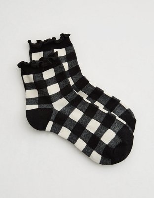 Aerie Scallop Tipping Bobby Socks