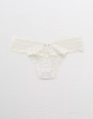 Aerie Lace Thong Underwear
