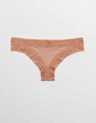 Aerie Shine Thong Underwear