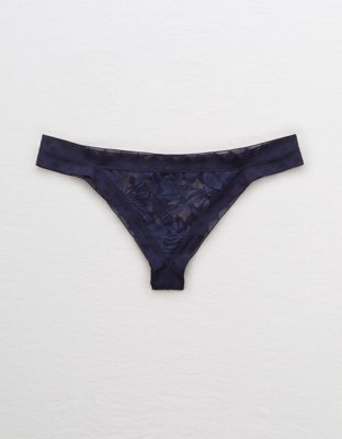 Aerie LOVE! Lace Thong Underwear