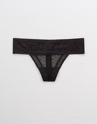 Aerie POP! Lace Thong Underwear