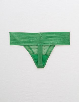 Aerie POP! Lace Thong Underwear