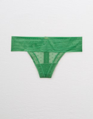 Aerie POP! Lace Thong Underwear